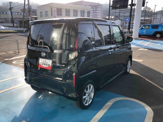 ムーヴ Ｇ　４ＷＤ　走行距離３５９３ｋｍ　４ＷＤ　スマートアシスト　１４インチアルミホイール　ＬＥＤヘッドランプ　キーフリーシステム　パワースライドドア　ステアリングスイッチ（8枚目）