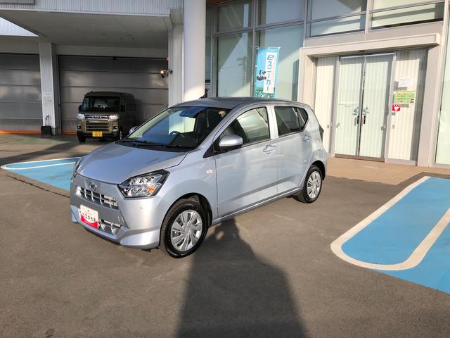 ミライース Ｘ　ＳＡＩＩＩ　４ＷＤ　走行距離２５２７ｋｍ　４ＷＤ　スマートアシスト　フルホイールキャップ　デジタルメーター　マニュアルエアコン　キーレスエントリー　コーナーセンサー（7枚目）