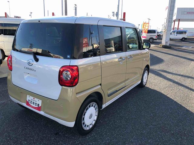 ムーヴキャンバス ストライプスＧ　２ＷＤ　走行距離１９８７６ｋｍ・ナビ　２ＷＤ　スマートアシスト　オートエアコン　ステアリングスイッチ　パノラマモニター　ナビ　フルホイールキャップ　ホッとカップホルダー（8枚目）