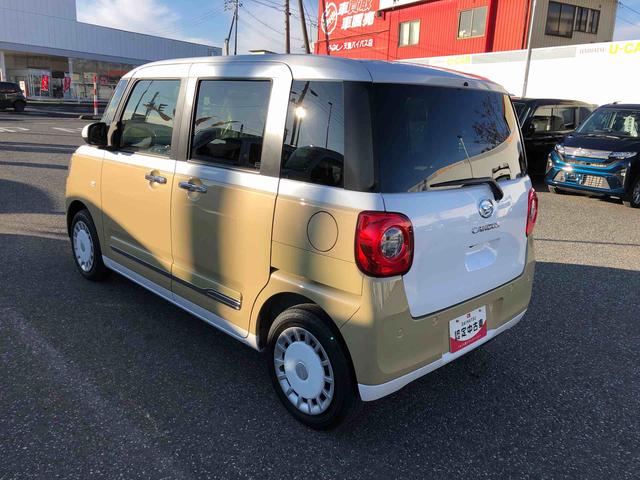 ムーヴキャンバス ストライプスＧ　２ＷＤ　走行距離１９８７６ｋｍ・ナビ　２ＷＤ　スマートアシスト　オートエアコン　ステアリングスイッチ　パノラマモニター　ナビ　フルホイールキャップ　ホッとカップホルダー（9枚目）