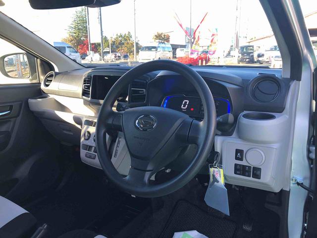 ミライース X SAIII 4WD スマートアシスト キーレスエントリー マニュアルエアコン フルホイールキャップ コーナーセンサー 電動格納式ドアミラー LEDヘッドランプ(45枚目)