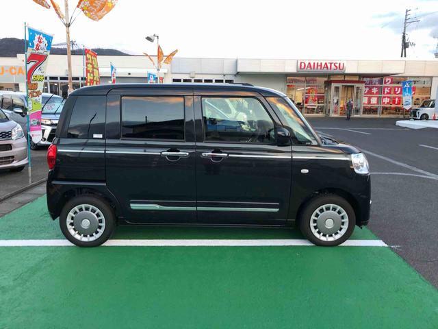 ムーヴキャンバス セオリーＧターボ　４ＷＤ　走行距離１１６６ｋｍ　４ＷＤ　スマートアシスト　フルホイールキャップ　プッシュボタンスタート　キーフリーシステム　オートエアコン　ベンチシート（4枚目）