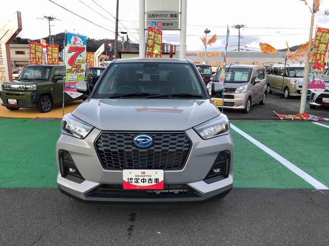 ロッキー プレミアムＧ　ＨＥＶ　２ＷＤ　走行距離３４９４ｋｍ　２ＷＤ　スマートアシスト　アルミホイール　オートエアコン　コーナーセンサー　キーフリーシステム　電動パーキングブレーキ（2枚目）