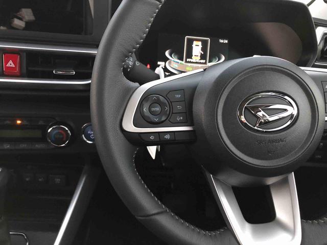 ロッキー プレミアムＧ　ＨＥＶ　２ＷＤ　走行距離３４９４ｋｍ　２ＷＤ　スマートアシスト　アルミホイール　オートエアコン　コーナーセンサー　キーフリーシステム　電動パーキングブレーキ（16枚目）