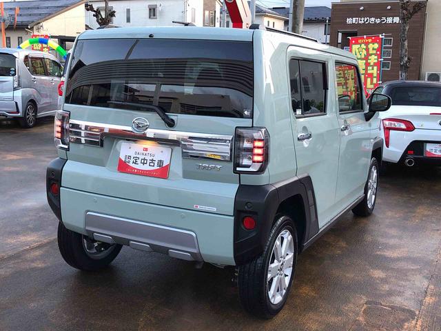 タフト Ｇ　クロムベンチャー　４ＷＤ　走行距離６０２５ｋｍ　４ＷＤ　スマートアシスト　アルミホイール　オートエアコン　電動パーキングブレーキ　ステアリングスイッチ　キーフリーシステム（8枚目）