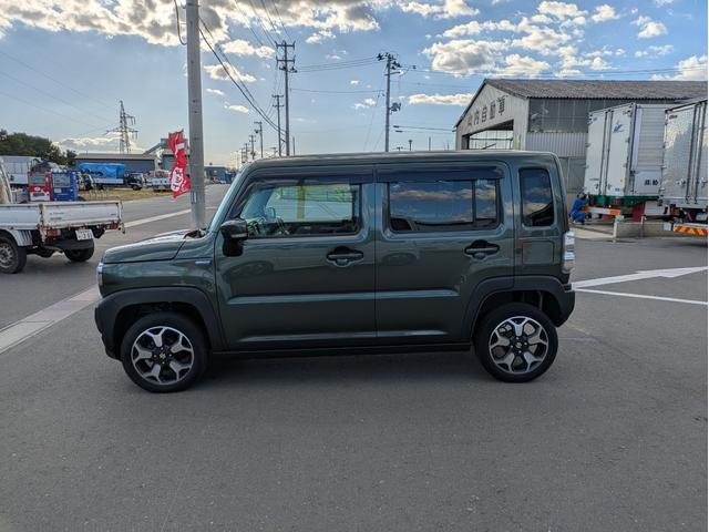 ハスラー ハイブリッドＸ　オーデイオディスプレイ　Ｂｌｕｅｔｏｏｈ　ＬＥＤライト　ＥＴＣ車載器　シートヒーター　１５インチアルミ　プッシュスタート　本革巻ステアリング（4枚目）