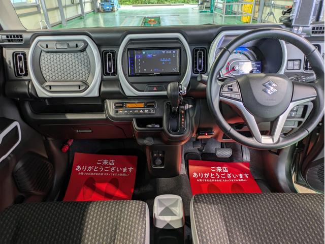 ハスラー ハイブリッドＸ　オーデイオディスプレイ　Ｂｌｕｅｔｏｏｈ　ＬＥＤライト　ＥＴＣ車載器　シートヒーター　１５インチアルミ　プッシュスタート　本革巻ステアリング（8枚目）