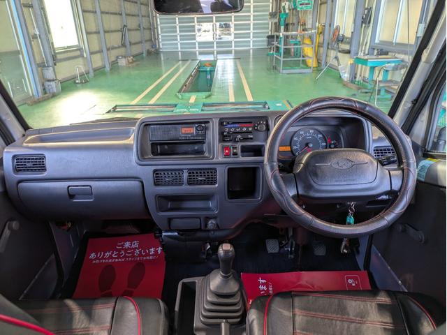 サンバーバン ＶＢ　タイミングベルト交換済み　エアコン　パワステ　運転席エアバック　５速マニュアル　切替４ＷＤ　ＥＴＣ車載器（9枚目）