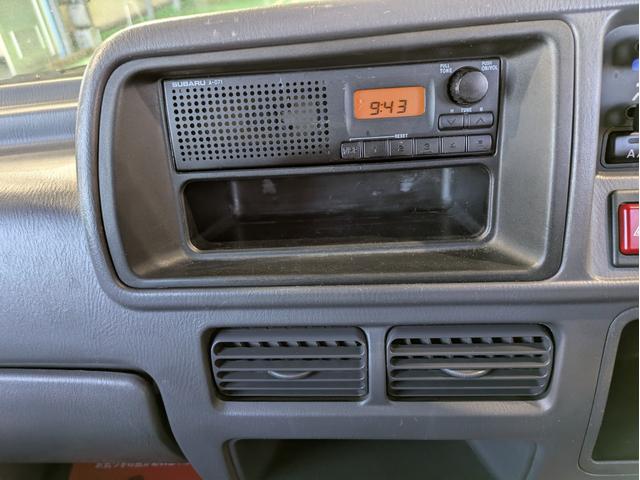サンバーバン ＶＢ　タイミングベルト交換済み　エアコン　パワステ　運転席エアバック　５速マニュアル　切替４ＷＤ　ＥＴＣ車載器（14枚目）