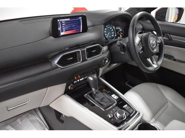 25T Lパッケージ 4WD 白革シート 360°ビューモニター ドラレコ ETC オートホールド 純正ナビ フルセグTV DVD再生 マツダレーダークルーズコントロール ブラインドスポットモニタリング パワーシート(26枚目)