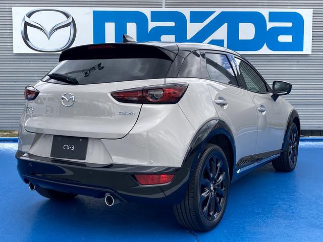 ＣＸ－３ ＸＤ　スーパー　エッジー　４ＷＤ　前後ドラレコ　８インチ純正ナビ　３６０°ビューモニター　ＥＴＣ　オートホールド　レーダークルーズコントロール　メモリー機能付きパワーシート　シートヒーター　ステアリングヒーター（5枚目）