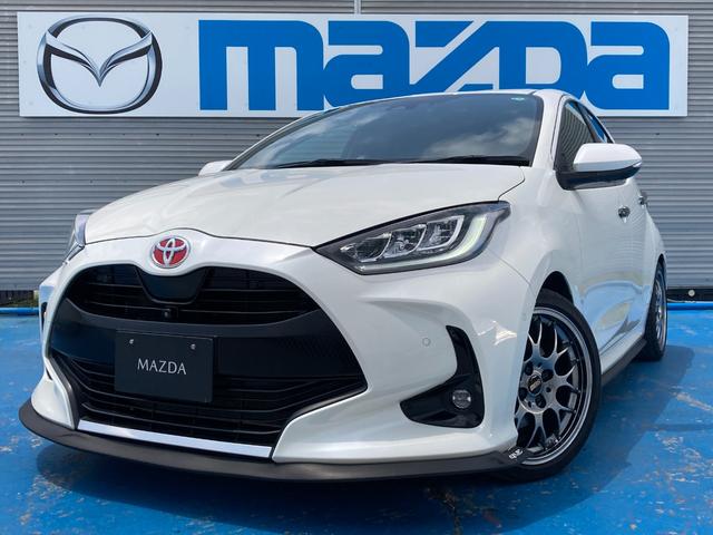 ヤリス ハイブリッドＺ　ＢＢＳ１７ｉｎアルミ　ローダウン　パノラミックビューモニター　純正８インチナビ　フルセグＴＶ　Ｂｌｕｅｔｏｏｔｈ　クルーズコントロール　ドラレコ　ＥＴＣ２．０　シートヒーター（2枚目）