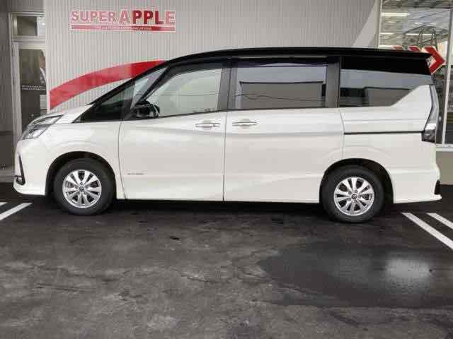 セレナ ハイウェイスターV ドライブレコーダー ETC 全周囲カメラ TV パークアシスト 両側電動スライドドア アイドリングストップ 電動格納ミラー 後席モニター 3列シート AT アルミホイール(15枚目)