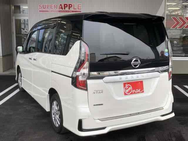 セレナ ハイウェイスターV ドライブレコーダー ETC 全周囲カメラ TV パークアシスト 両側電動スライドドア アイドリングストップ 電動格納ミラー 後席モニター 3列シート AT アルミホイール(18枚目)