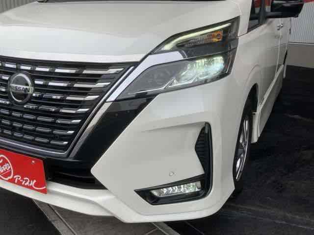 セレナ ハイウェイスターV ドライブレコーダー ETC 全周囲カメラ TV パークアシスト 両側電動スライドドア アイドリングストップ 電動格納ミラー 後席モニター 3列シート AT アルミホイール(34枚目)