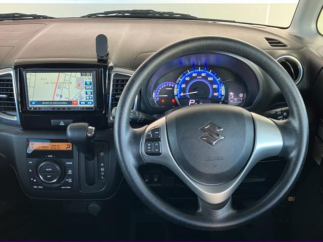 スペーシアカスタム GS 4WD 両側スライド・片側電動 ナビ TV オートライト HID スマートキー アイドリングストップ 電動格納ミラー シートヒーター ベンチシート CVT 盗難防止システム ABS CD DVD再生(2枚目)