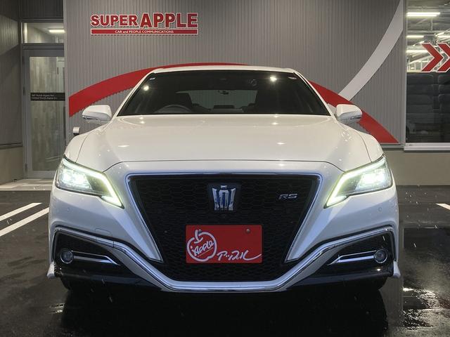 クラウンハイブリッド RSアドバンス Four 4WD ドライブレコーダー ETC クリアランスソナー レーンアシスト オートクルーズコントロール パークアシスト 衝突被害軽減システム 全周囲カメラ ナビ TV アルミホイール(2枚目)