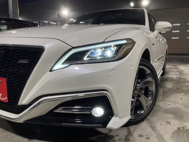 クラウンハイブリッド RSアドバンス Four 4WD ドライブレコーダー ETC クリアランスソナー レーンアシスト オートクルーズコントロール パークアシスト 衝突被害軽減システム 全周囲カメラ ナビ TV アルミホイール(22枚目)