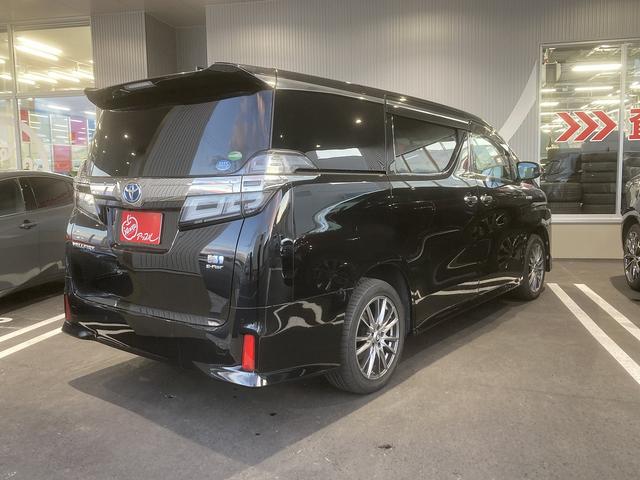 ヴェルファイアハイブリッド Ｚ　４ＷＤ　ハイブリッド　ドライブレコーダー　バックカメラ　ナビ　ＴＶ　両側電動スライドドア　クリアランスソナー　オートクルーズコントロール　レーンアシスト　衝突被害軽減システム　オートマチックハイビーム（18枚目）