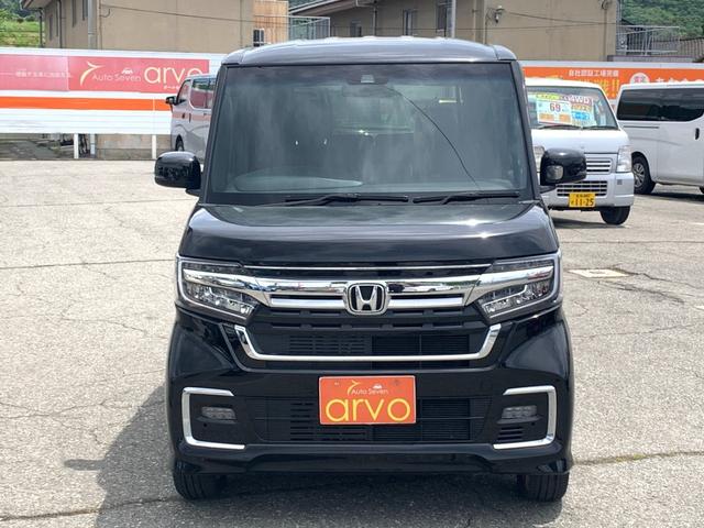 Ｎ－ＢＯＸカスタム Ｌターボ　４ＷＤ　両側パワースライドドア　ＥＴＣ　純正アルミホイール　シートヒーター　レーンキープアシスト　障害物センサー　バックカメラ　フロントフォグランプ　寒冷地仕様（2枚目）