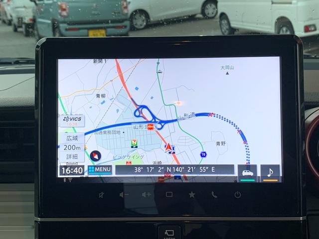 スペーシア ハイブリッドＸ　ＨＹＢＲＩＤ　純正ナビ，ＴＶ　シートヒーター　ＥＴＣ　ドライブレコーダー　両側パワースライドドア　全方位カメラ（13枚目）
