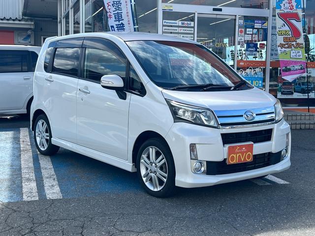 ムーヴ カスタム　ＲＳ　４ＷＤ　ターボ　ＭＯＭＯステアリング　ＬＥＤヘッドライト　ＥＴＣ　スマートキー　プッシュスタート　エンジンスターター（3枚目）
