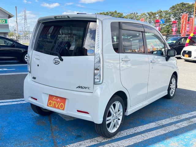 ムーヴ カスタム　ＲＳ　４ＷＤ　ターボ　ＭＯＭＯステアリング　ＬＥＤヘッドライト　ＥＴＣ　スマートキー　プッシュスタート　エンジンスターター（5枚目）