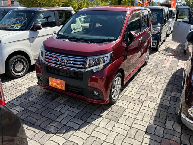 ムーヴ カスタム　Ｘ　ＳＡ　４ＷＤ　スマートアシスト　スマートキー　プッシュスタート　ＬＥＤヘッドライト　純正アルミ（2枚目）