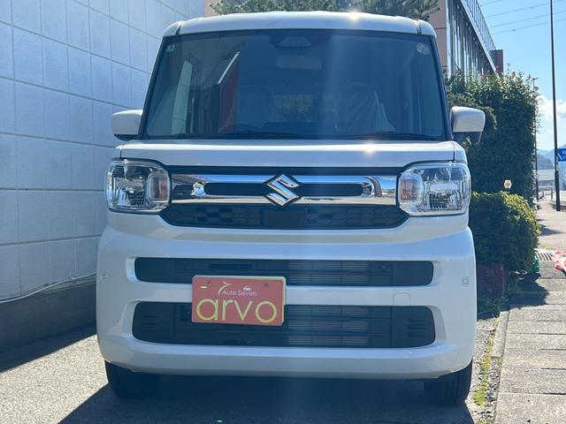 スペーシア ハイブリッドG 届出済未使用車 スズキセーフティサポート パーキングセンサー LEDヘッドライト(3枚目)