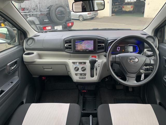 ミライース Ｘ　ＳＡＩＩＩ　社外ナビ　Ｂｌｕｅｔｏｏｔｈ　バックカメラ　ＥＴＣ　障害物センサー（10枚目）