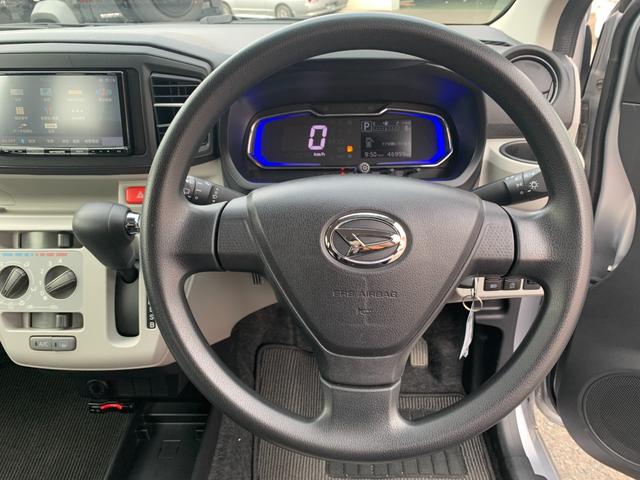 ミライース Ｘ　ＳＡＩＩＩ　社外ナビ　Ｂｌｕｅｔｏｏｔｈ　バックカメラ　ＥＴＣ　障害物センサー（23枚目）