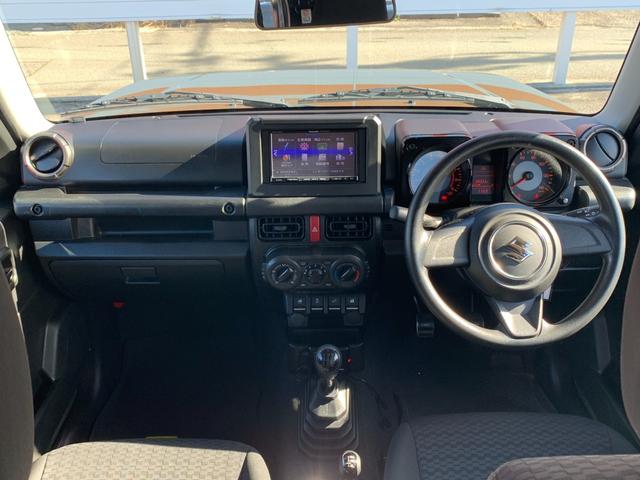 ジムニー ＸＧ　４ＷＤ　５速マニュアル　ナビ・ワンセグＴＶ　ＥＴＣ（8枚目）