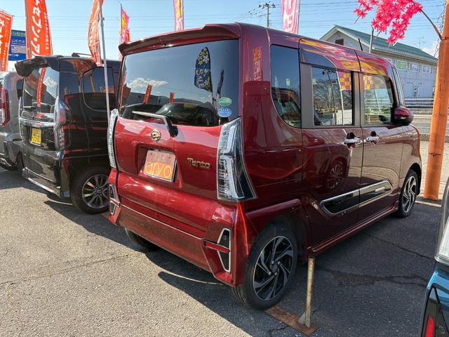 タント カスタムＲＳスタイルセレクション　ターボ　スマアシＩＩＩ　フルセグナビ　Ｂｌｕｅｔｏｏｔｈ　バックカメラ　両側パワースライドドア　ＥＴＣ　Ｆシートヒーター　クルーズコントロール　ＬＥＤヘッドライト　スマートキー（5枚目）