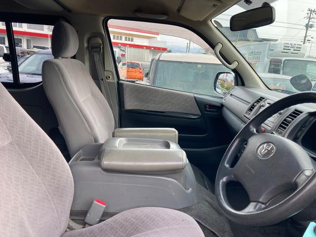 ハイエースバン ロングスーパーGL 4WD 両側スライドドア キーレスエントリー 盗難防止システム 運転席エアバック ABS フルフラット(7枚目)