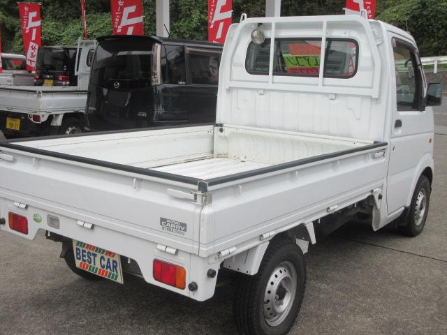 キャリイトラック ＫＣエアコン・パワステ　４ＷＤ　５速マニュアル　エアコン　パワステ　三方開　ラジオ　社外作業灯　切替４ＷＤ（8枚目）