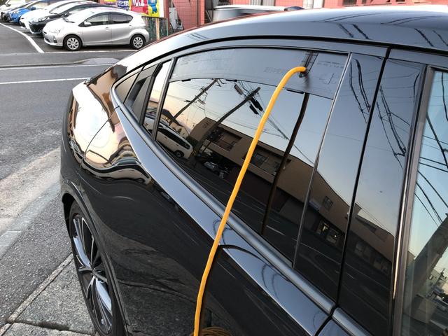 プリウス Z デジタルインナーミラー 12.3DAプラス ナビTV パノラミックビューM セーフティセンス パワーバックドア 前後方ドラレコ ワイヤレス充電 黒レザーシート スペアタイヤ グー鑑定 グー故障診断(34枚目)