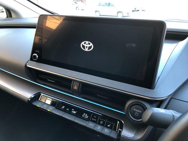 プリウス Z デジタルインナーミラー 12.3DAプラス ナビTV パノラミックビューM セーフティセンス パワーバックドア 前後方ドラレコ ワイヤレス充電 黒レザーシート スペアタイヤ グー鑑定 グー故障診断(44枚目)