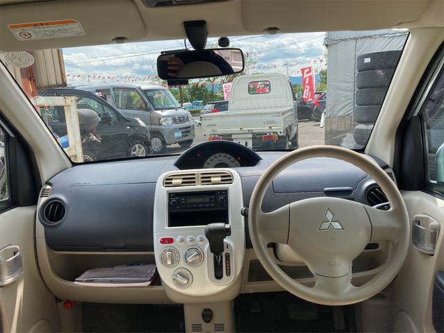 M キーレスエントリー 電動格納ミラー ベンチシート AT 盗難防止システム CD アルミホイール 衝突安全ボディ エアコン フルフラット 修復歴無し 運・助手席エアバッグ(2枚目)