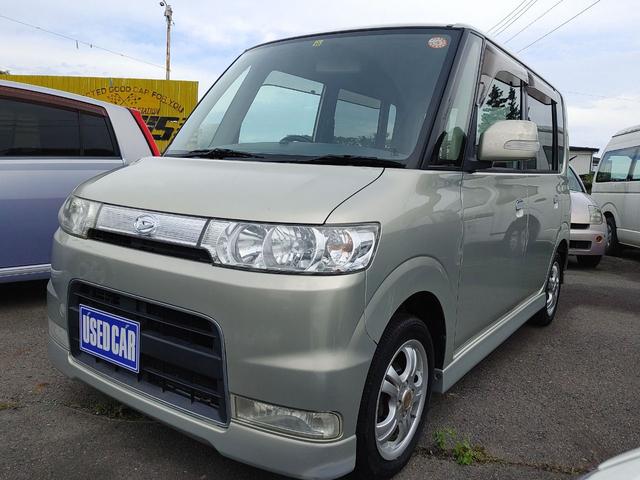 タント カスタムＸ　ＥＴＣ　ＨＩＤ　キーレスエントリー　電動格納ミラー　ベンチシート　ＡＴ　盗難防止システム　ＡＢＳ　ＣＤ　ＭＤ　アルミホイール　衝突安全ボディ　エアコン　パワーステアリング　パワーウィンドウ（10枚目）
