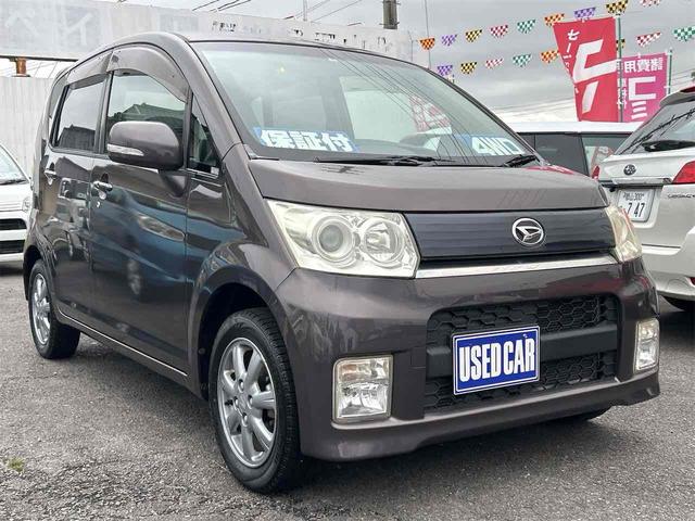 ムーヴ カスタム　Ｘ　４ＷＤ　ＨＩＤ　スマートキー　電動格納ミラー　ベンチシート　ＣＶＴ　盗難防止システム　ＡＢＳ　ＣＤ　ＭＤ　ミュージックプレイヤー接続可　アルミホイール　衝突安全ボディ　エアコン　パワーステアリング（14枚目）