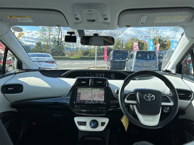 プリウス S 4WD ETC バックカメラ ナビ アルミホイール オートライト LEDヘッドランプ CVT スマートキー 電動格納ミラー 盗難防止システム 衝突安全ボディ ABS ESC エアコン(56枚目)