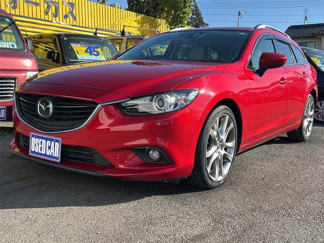 アテンザワゴン ＸＤ　Ｌパッケージ　ＥＴＣ　バックカメラ　ナビ　オートクルーズコントロール　レーンアシスト　衝突被害軽減システム　アルミホイール　ＨＩＤ　革パワーシート　スマートキー　アイドリングストップ　電動格納ミラー　シートヒーター（12枚目）