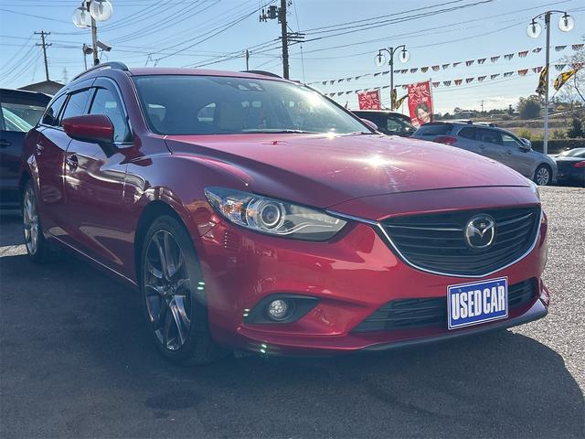 アテンザワゴン ＸＤ　Ｌパッケージ　ＥＴＣ　バックカメラ　ナビ　オートクルーズコントロール　レーンアシスト　衝突被害軽減システム　アルミホイール　ＨＩＤ　革パワーシート　スマートキー　アイドリングストップ　電動格納ミラー　シートヒーター（14枚目）