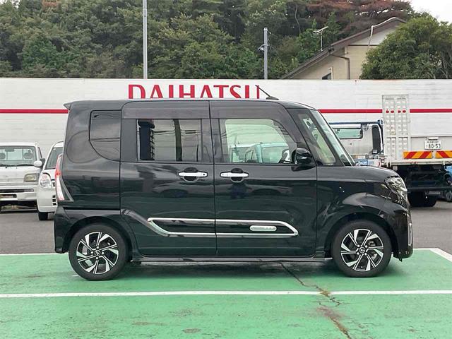 タント カスタムＸスタイルセレクション　社外フルセグナビ　両側電動スライドドア　バックカメラ　クリアランスソナー　衝突被害軽減システム　オートライト　ＬＥＤヘッドランプ　スマートキー　アイドリングストップ　電動格納ミラー　シートヒーター（14枚目）