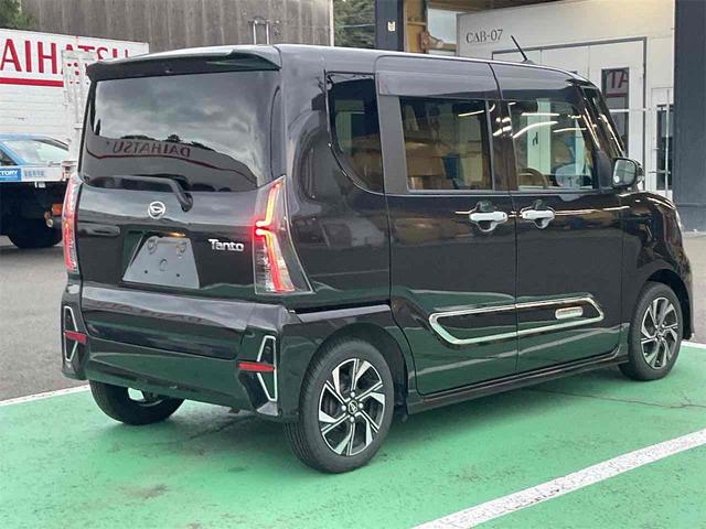タント カスタムＸスタイルセレクション　社外フルセグナビ　両側電動スライドドア　バックカメラ　クリアランスソナー　衝突被害軽減システム　オートライト　ＬＥＤヘッドランプ　スマートキー　アイドリングストップ　電動格納ミラー　シートヒーター（21枚目）