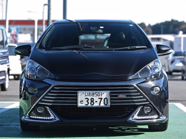 アクア G G’s 純正フルセグナビ ローダウン ETC バックカメラ 衝突被害軽減システム オートクルーズコントロール レーンアシスト オートマチックハイビーム オートライト LEDヘッドランプ ハーフレザーシート(12枚目)