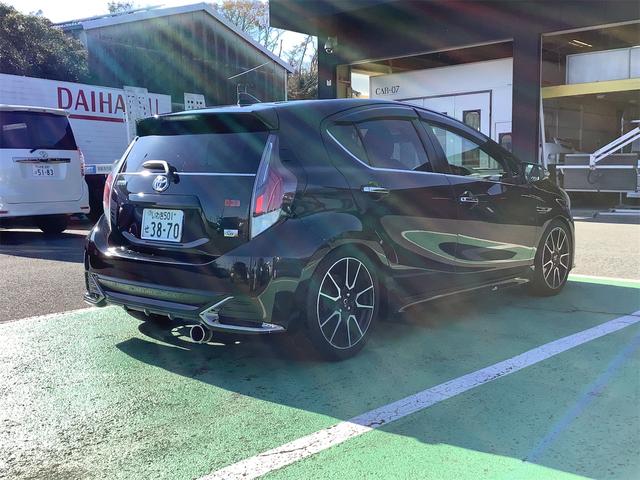 アクア G G’s 純正フルセグナビ ローダウン ETC バックカメラ 衝突被害軽減システム オートクルーズコントロール レーンアシスト オートマチックハイビーム オートライト LEDヘッドランプ ハーフレザーシート(15枚目)