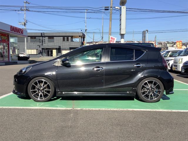 アクア G G’s 純正フルセグナビ ローダウン ETC バックカメラ 衝突被害軽減システム オートクルーズコントロール レーンアシスト オートマチックハイビーム オートライト LEDヘッドランプ ハーフレザーシート(18枚目)