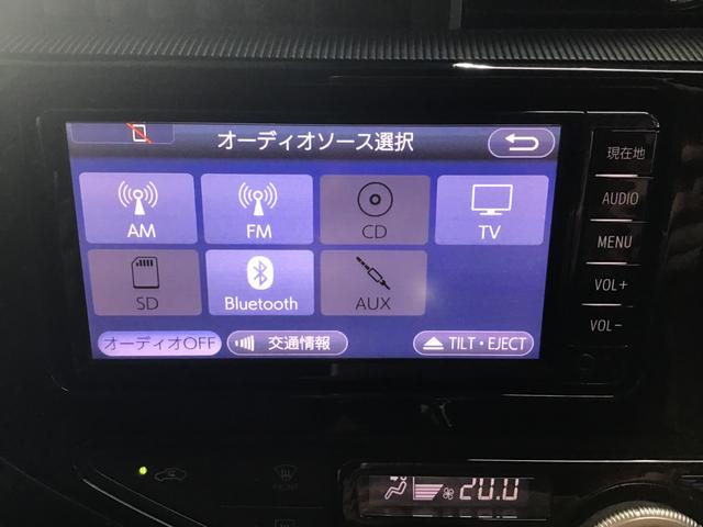 アクア Ｓ　ナビ（ワンセグ／ＢＴ／ＣＤ／ラジオ）・バックカメラ・スマートキー・キーレス（18枚目）