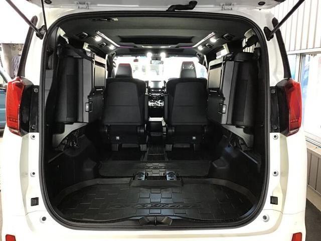 アルファード ２．５Ｓ　タイプゴールドＩＩＩ　１オーナー・サンルーフ・モデリスタフルエアロ・衝突軽減ブレーキ・アダプティブクルコン・電動Ｒゲート・ＬＤＡ・後席用モニター・純正ナビ（Ｂカメラ／ＴＶ／ＢＴ／ラジオ）・前後ドラレコ・両側電動スライドドア（12枚目）